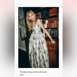 Louise New York Marie Dress in Floral Brocade